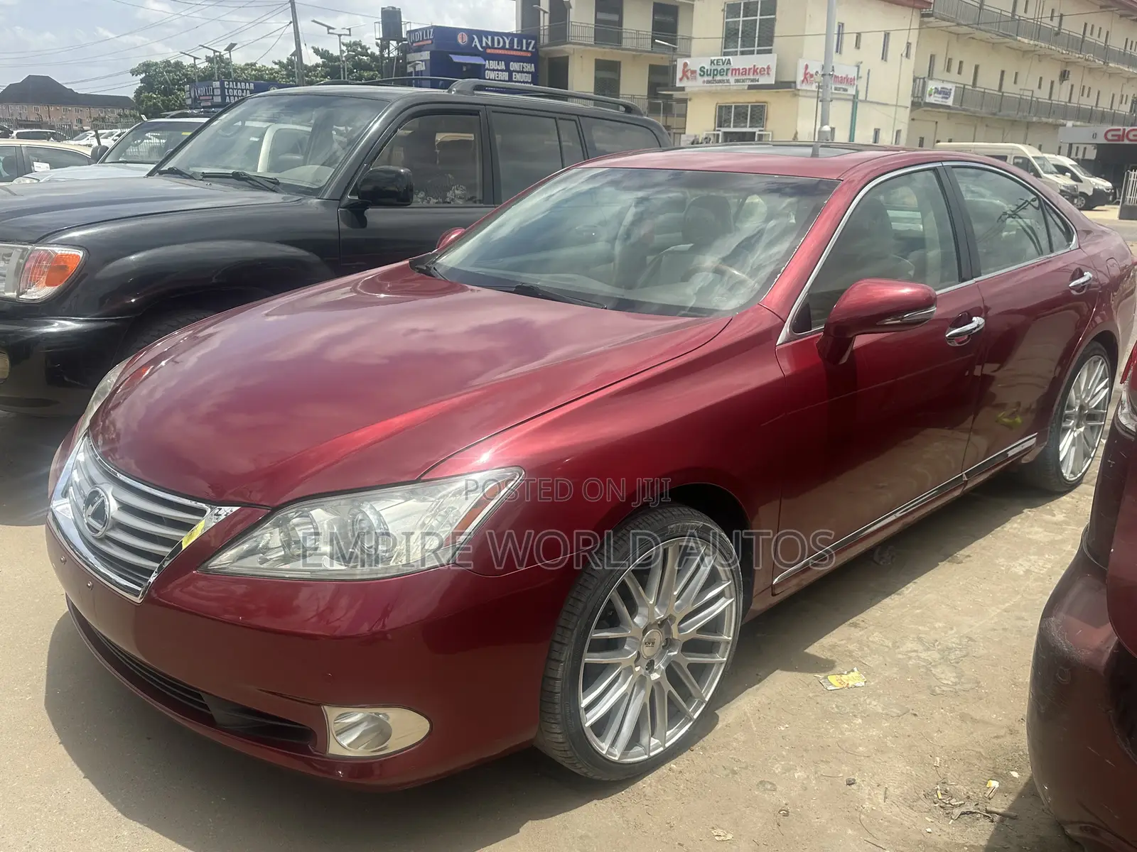 Lexus ES 350 2011 Red