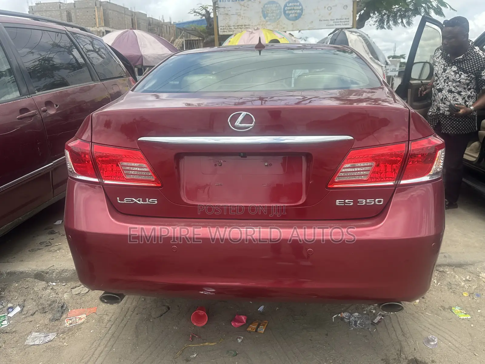 Lexus ES 350 2011 Red