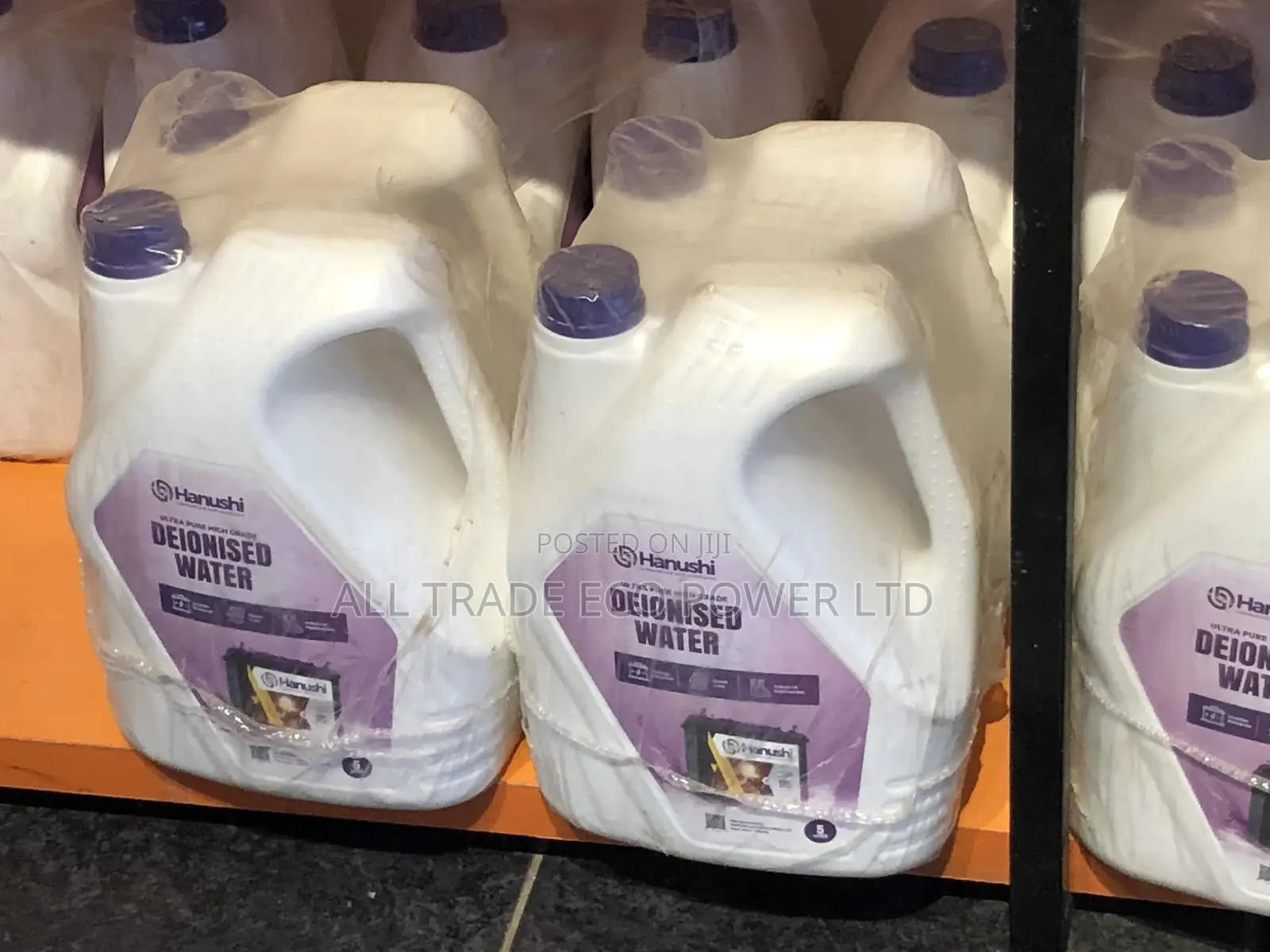 Distilled Water 5 Liter Tubular Battery