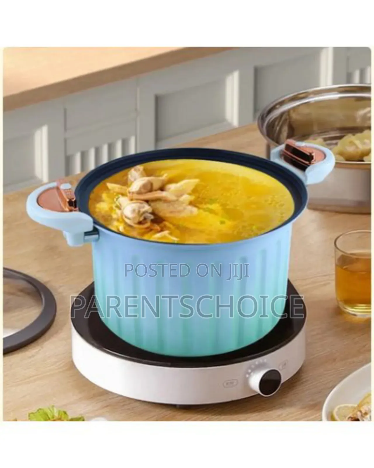 Large Capacity Non-Stick Cooking Pot (10l / 7.5l)