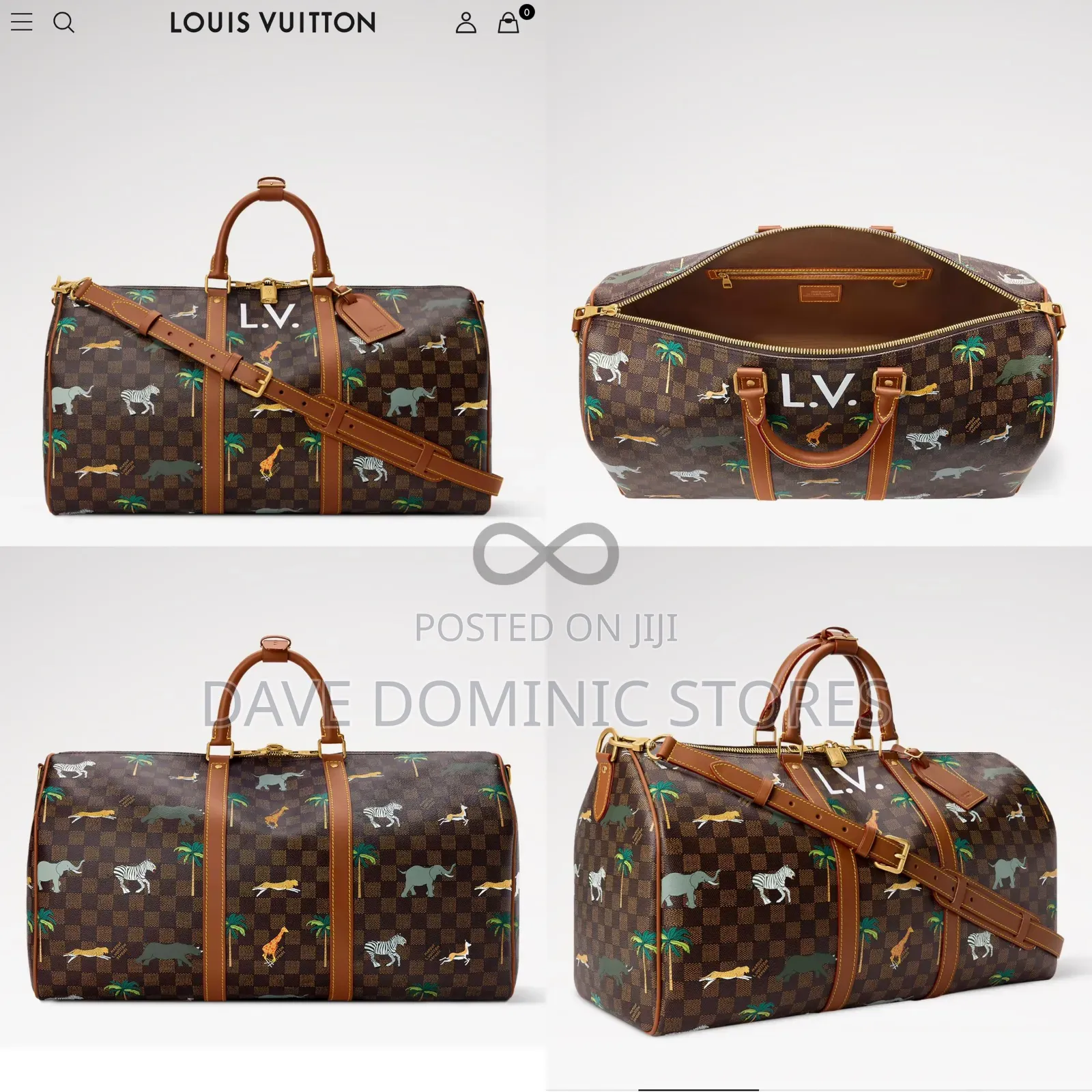 Louis Vuitton × the Darjeeling Duffle Bag