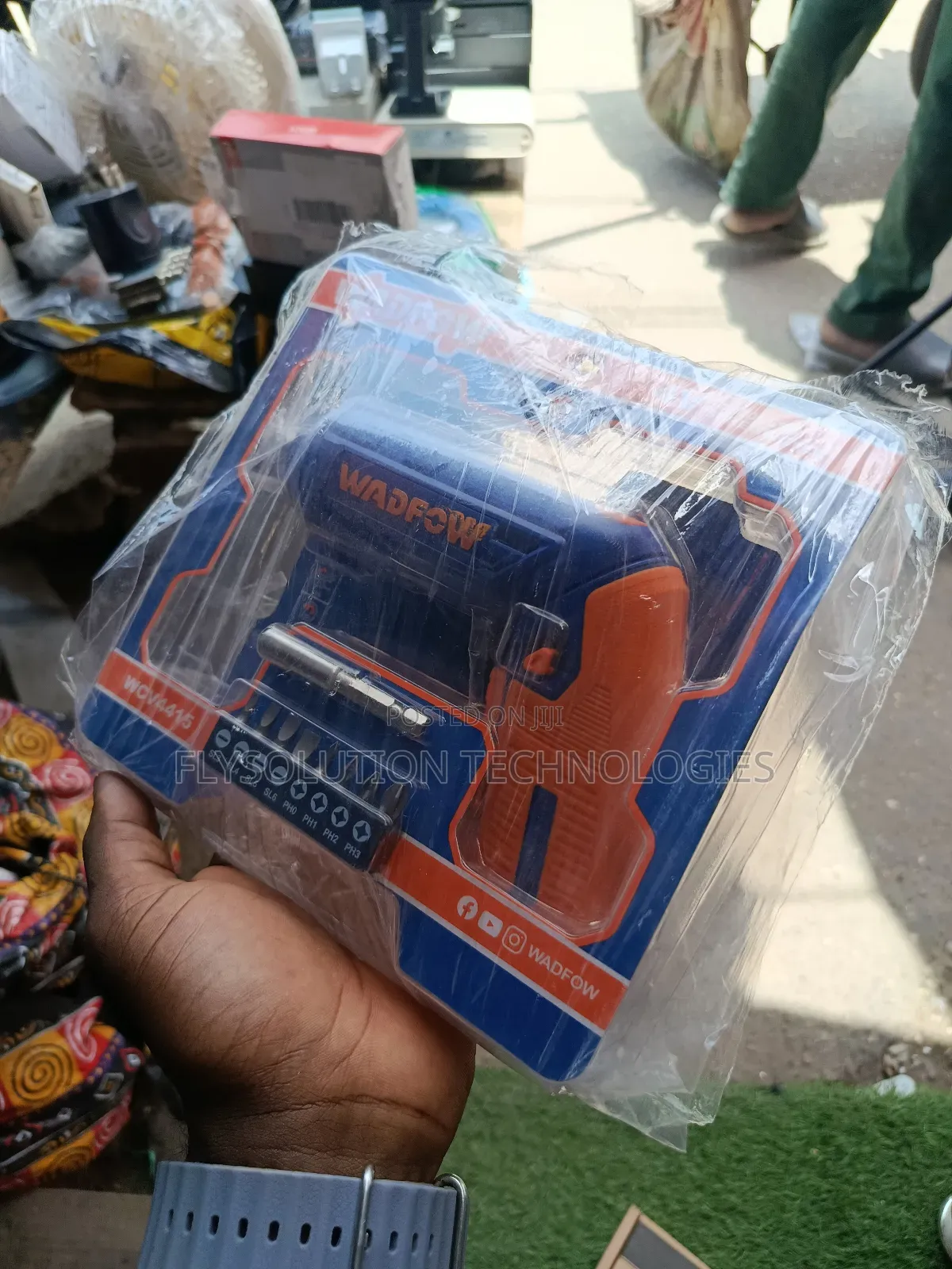 Wadfow 4v Lithium-Ion Cordless Screwdriver (Model Wcv4415)