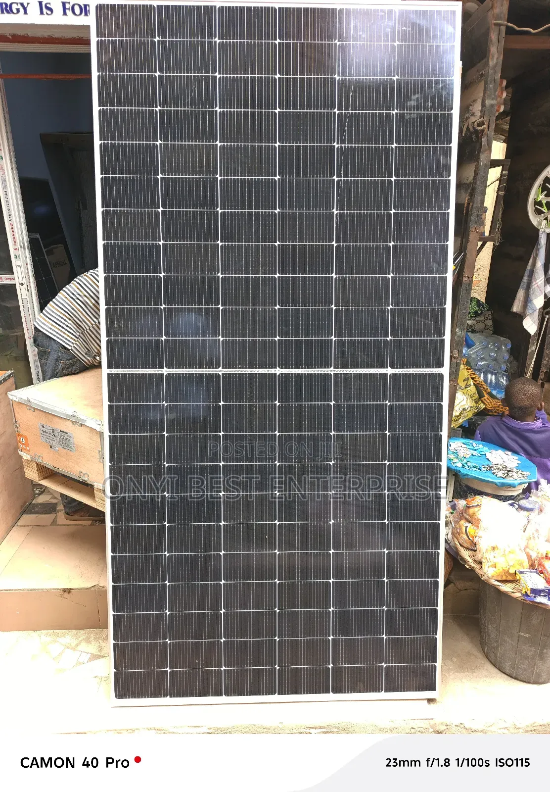 Jinko Bifacial Solar Panels Half Cut 650watts