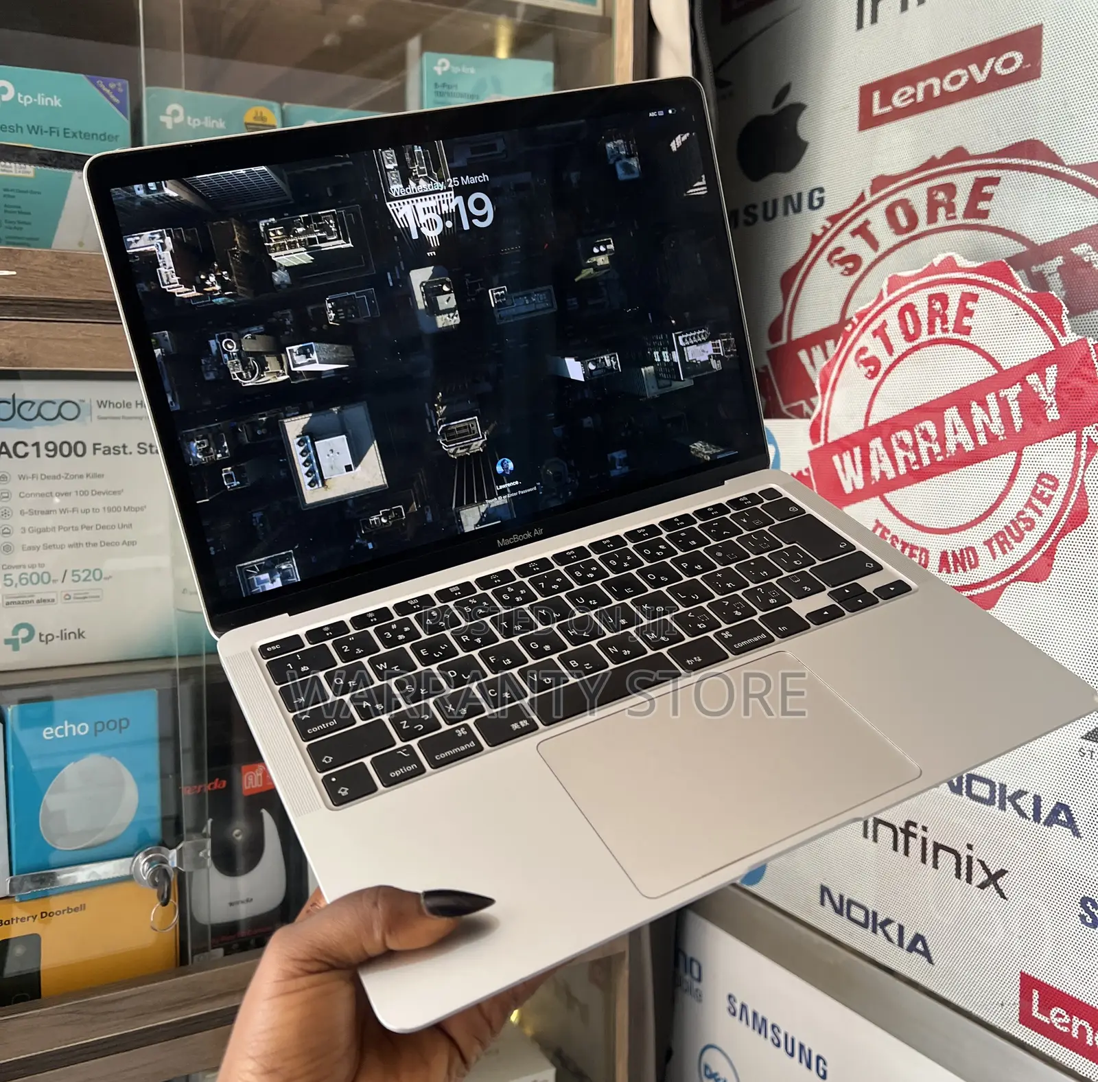 Laptop Apple MacBook Air 2020 8GB Intel Core i3 SSD 256GB