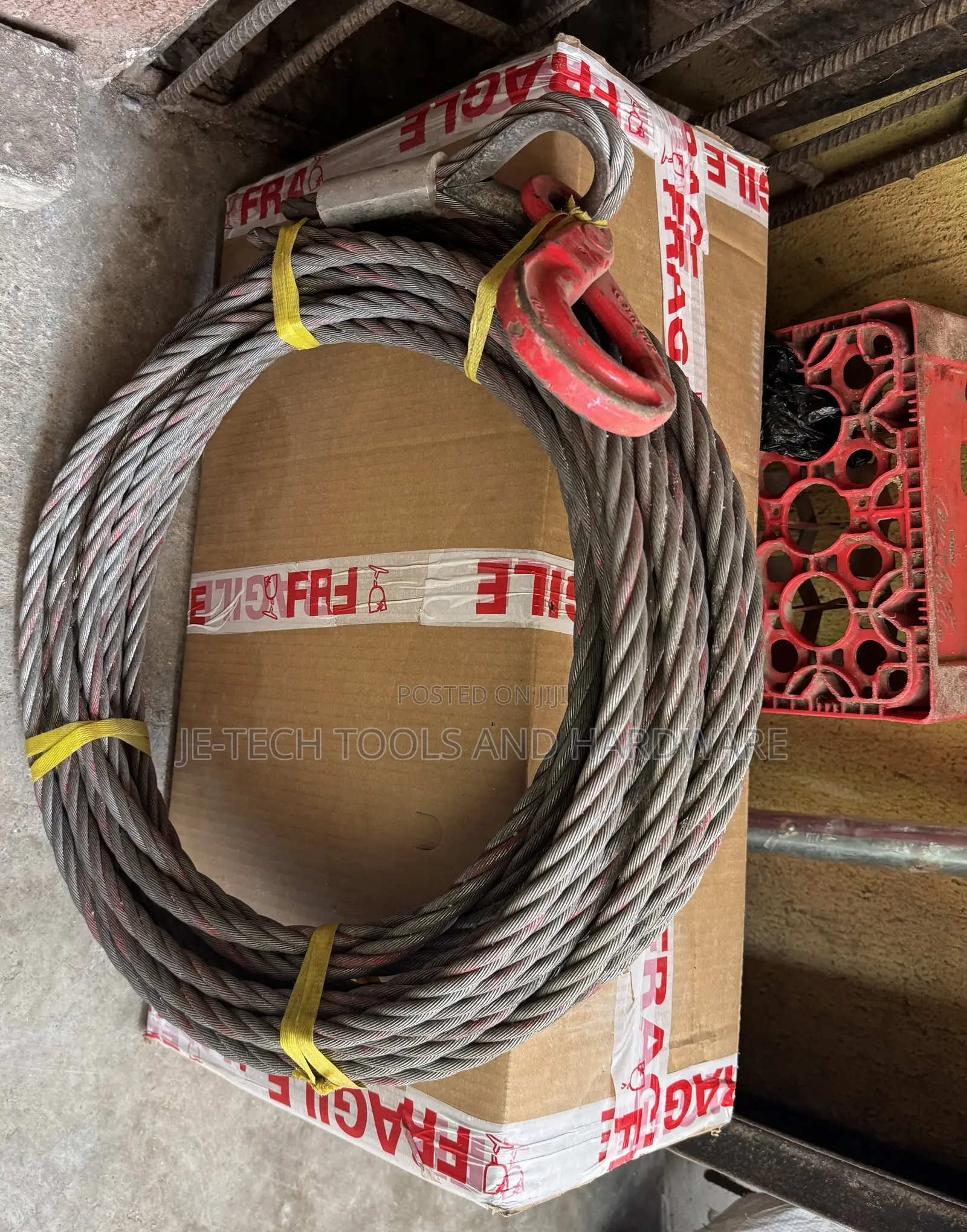 Tirfor Tu-32 Griphoist France Product 16mm Wire Rope Sing 20m