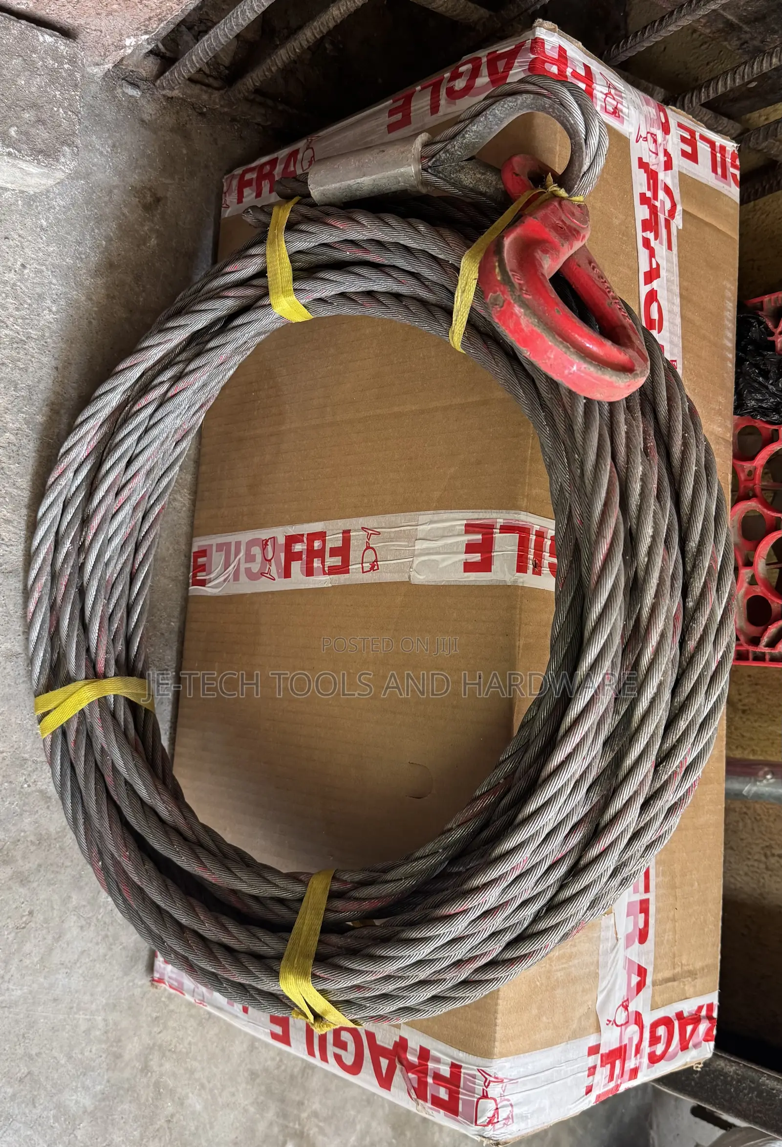 Tirfor Tu-32 Griphoist France Product 16mm Wire Rope Sing 20m