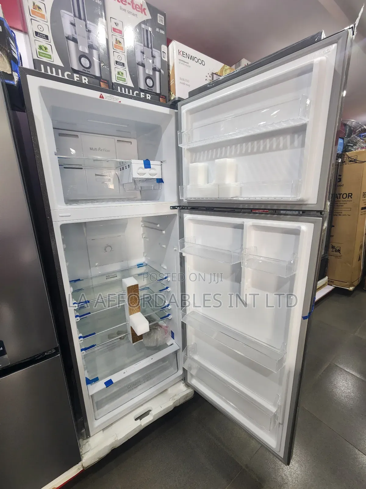 Scanfrost Intelli Inverter Refrigerator. Model No: Sfr500w-Inv