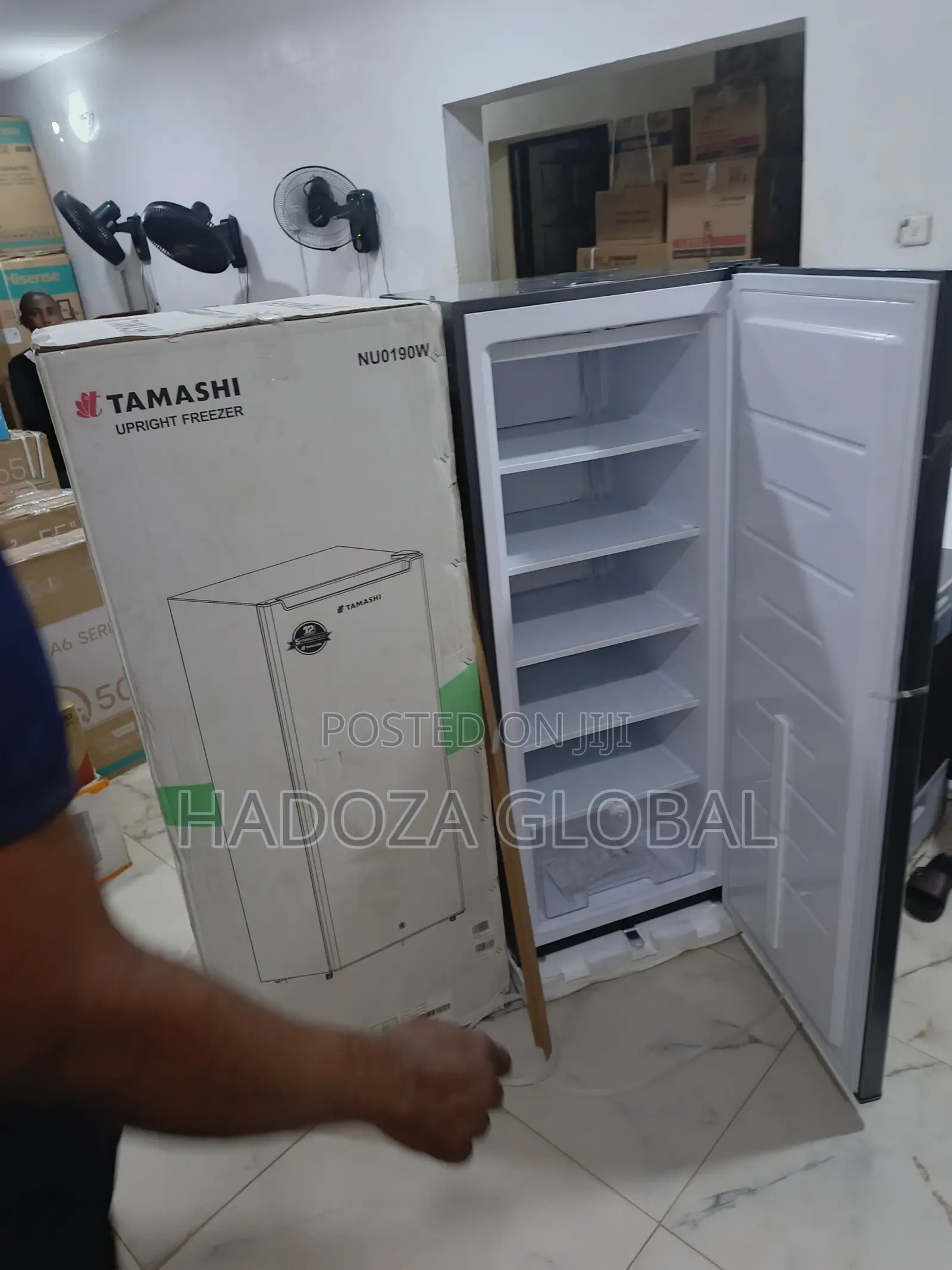 Tamashi Upright Freezer – Low Power Consumption