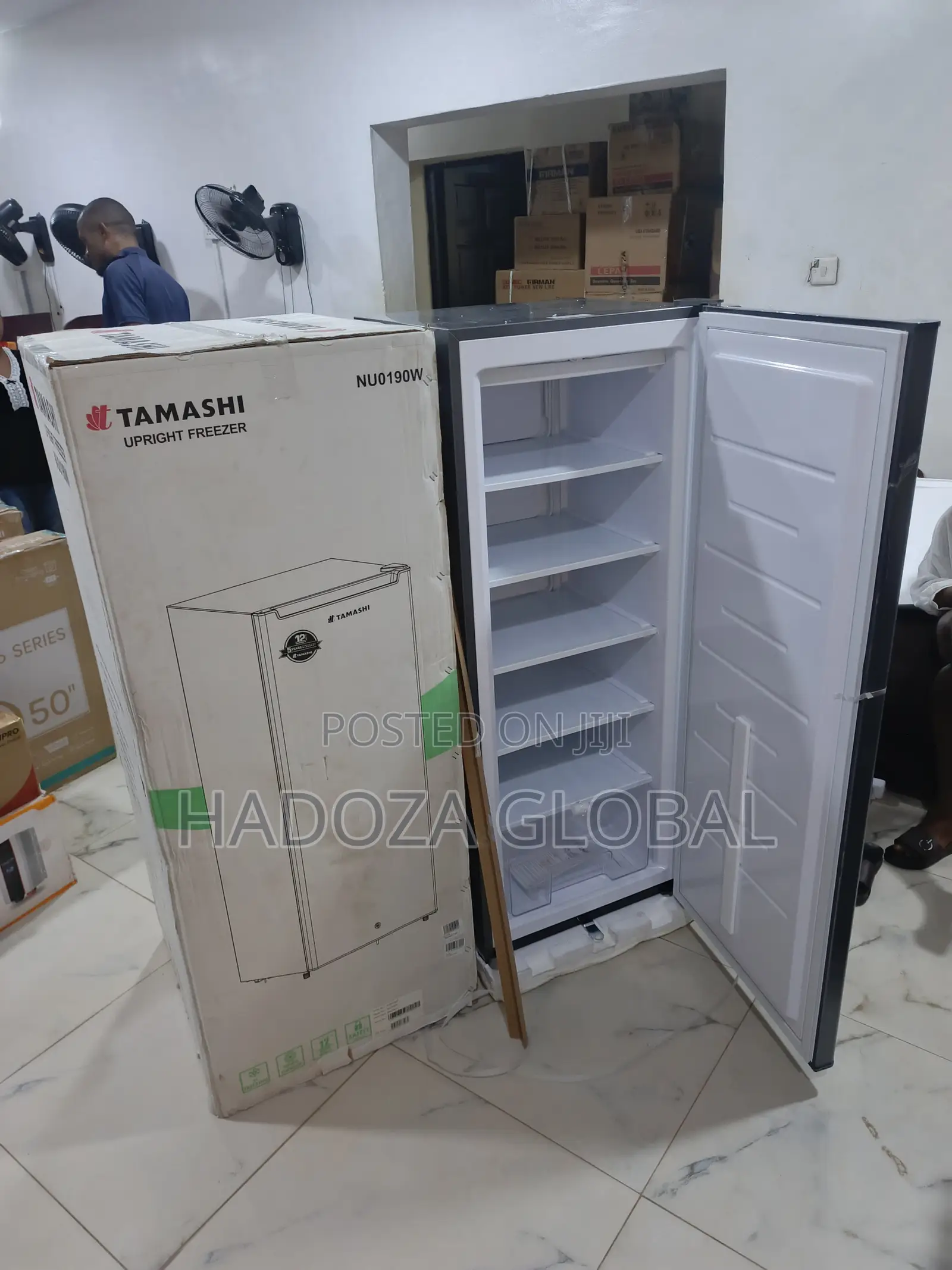 Tamashi Upright Freezer – Silent Operation