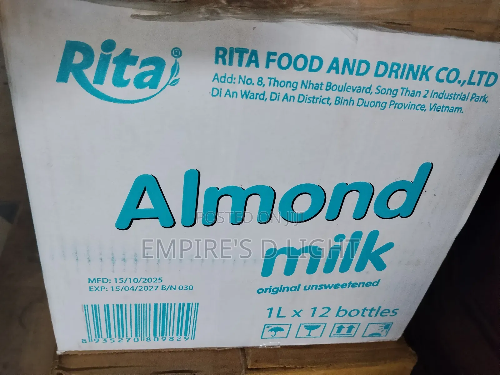 Rita Almond Milk