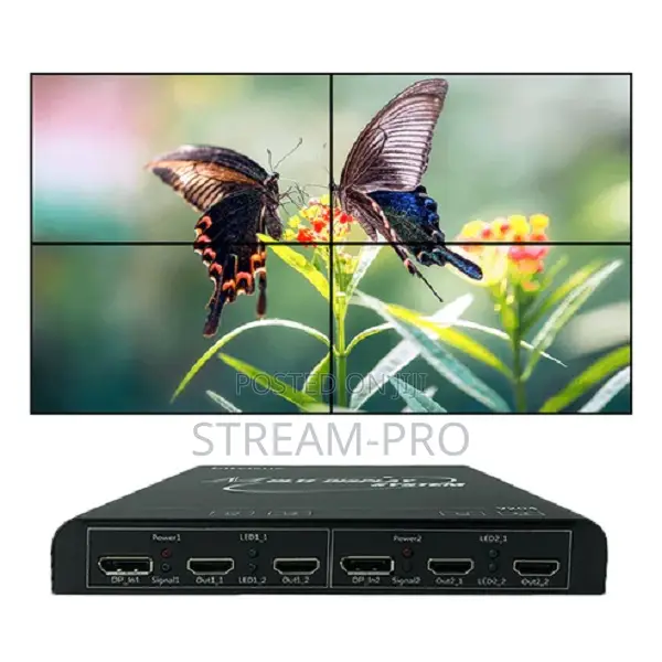 Bit-Mse--204hd 8k30hz 4k60hz Video Wall Controler Hdmi/Dp 2 in 4 Out