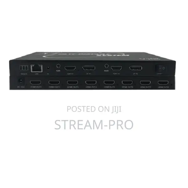 8k30 4k60hz Video Wall Controller Hdmi/Dp 2 Input 8 Output