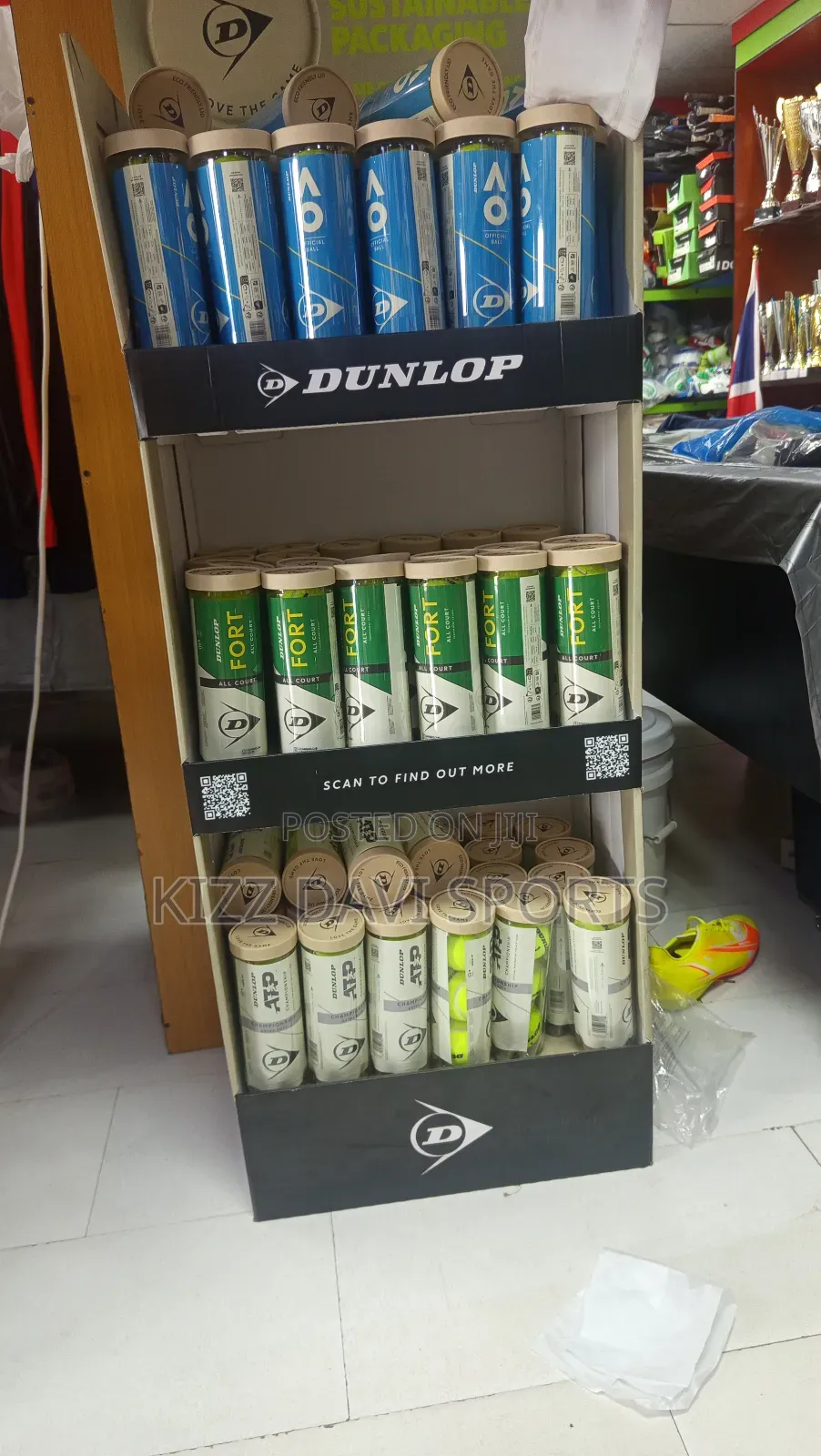 Dunlop Lawn Tennis Ball 3 in One With 4 in One