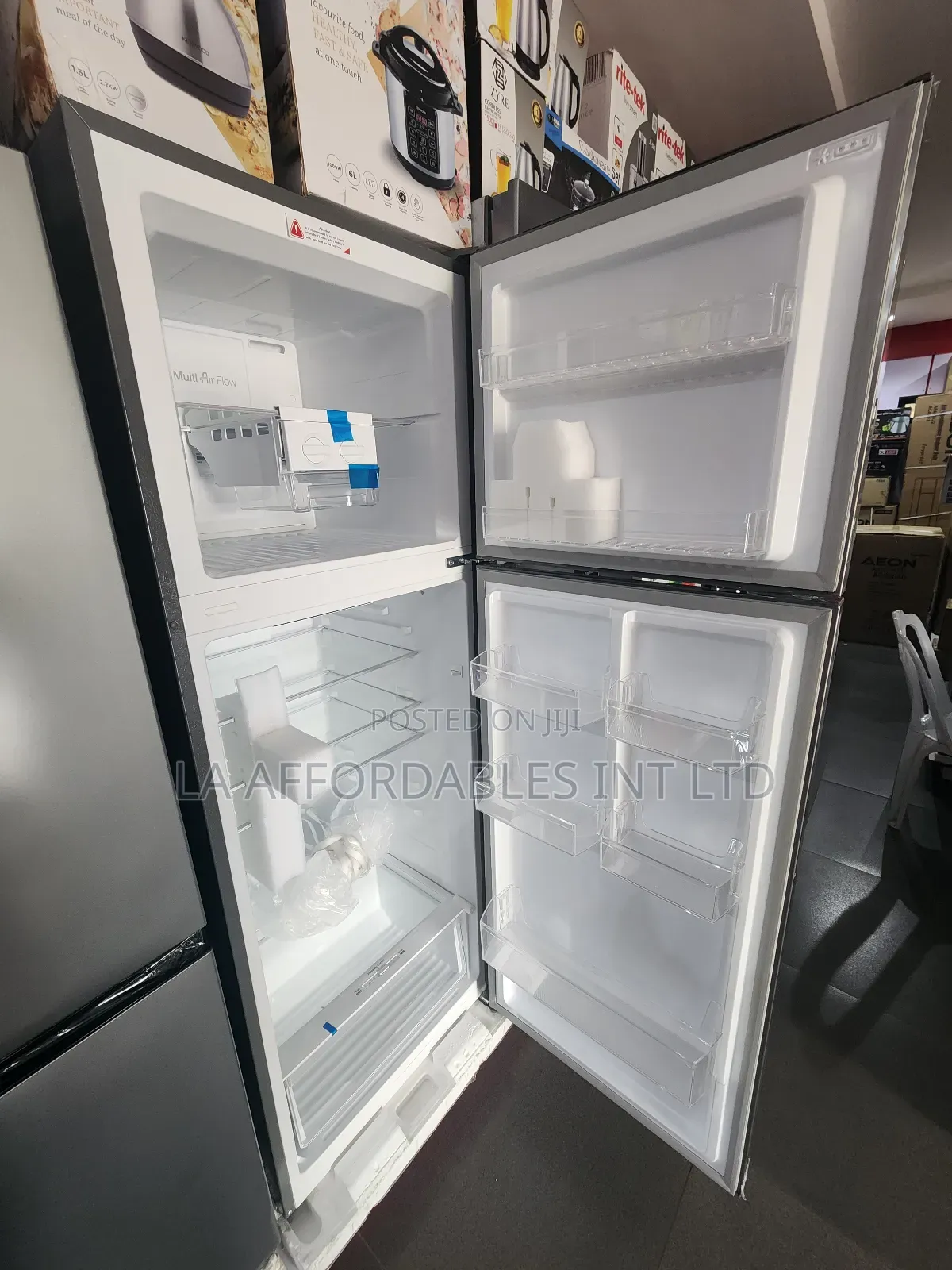 Scanfrost Intelli Inverter Refrigerator. Model No: Sfr365w-Inv