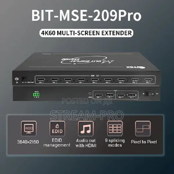 4k60hz Hdmi Video Wall Controller Point to Point Multi-Screen Procesor