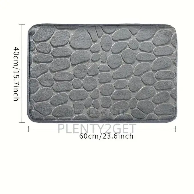 Memory Foam Bathroom Rug Set, Ultra Soft Bath Mat, Showerbathroom Mats