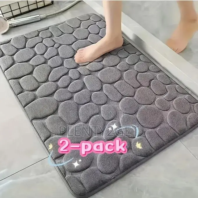 Memory Foam Bathroom Rug Set, Ultra Soft Bath Mat, Showerbathroom Mats