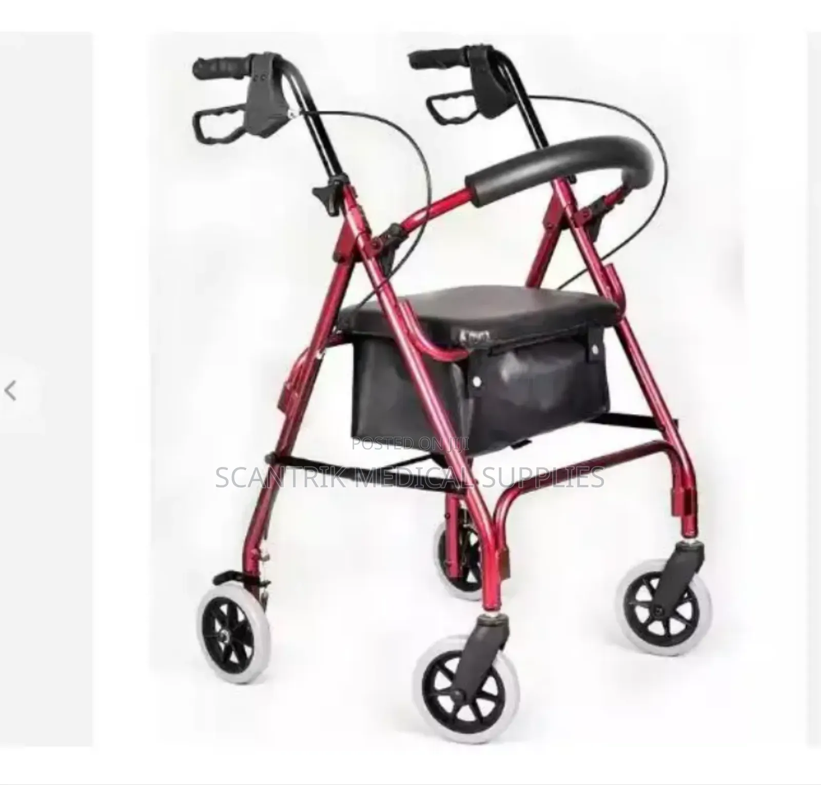 Executive Comfort Rollator Walker