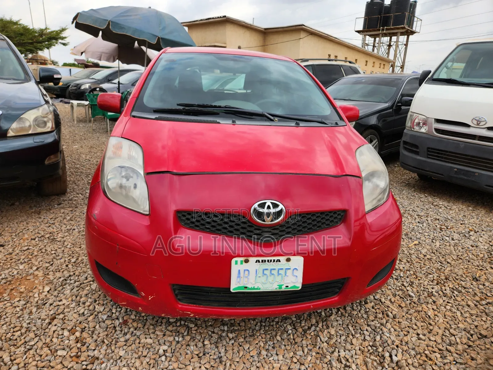 Toyota Yaris 2010 Red