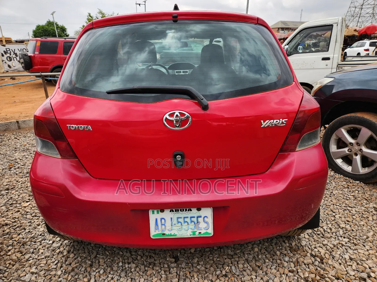 Toyota Yaris 2010 Red