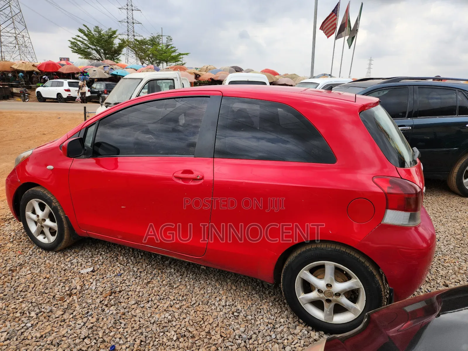 Toyota Yaris 2010 Red