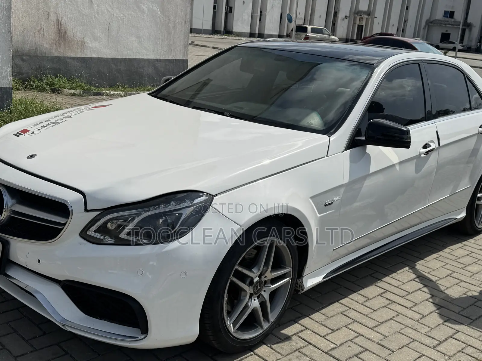 Mercedes-Benz E63 2015 White