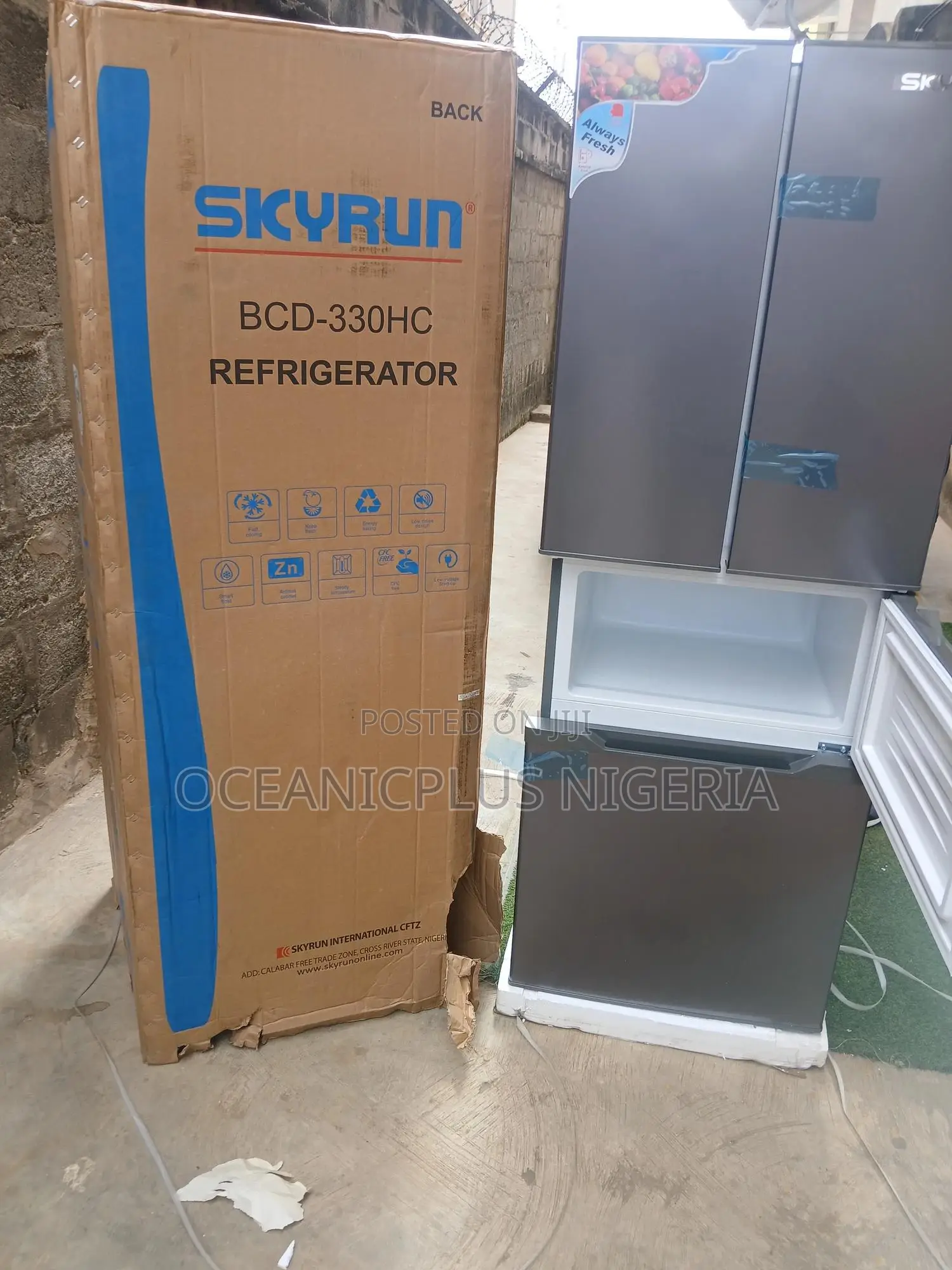 Skyrun BCD-330hc Multi Door Kitchen Fridge