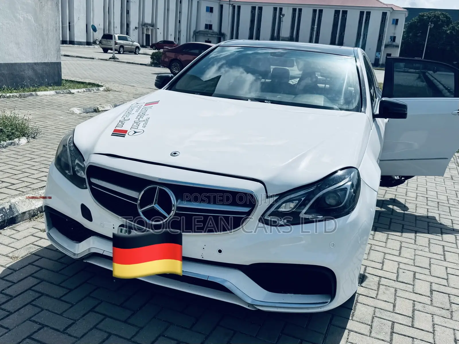Mercedes-Benz E63 2015 White