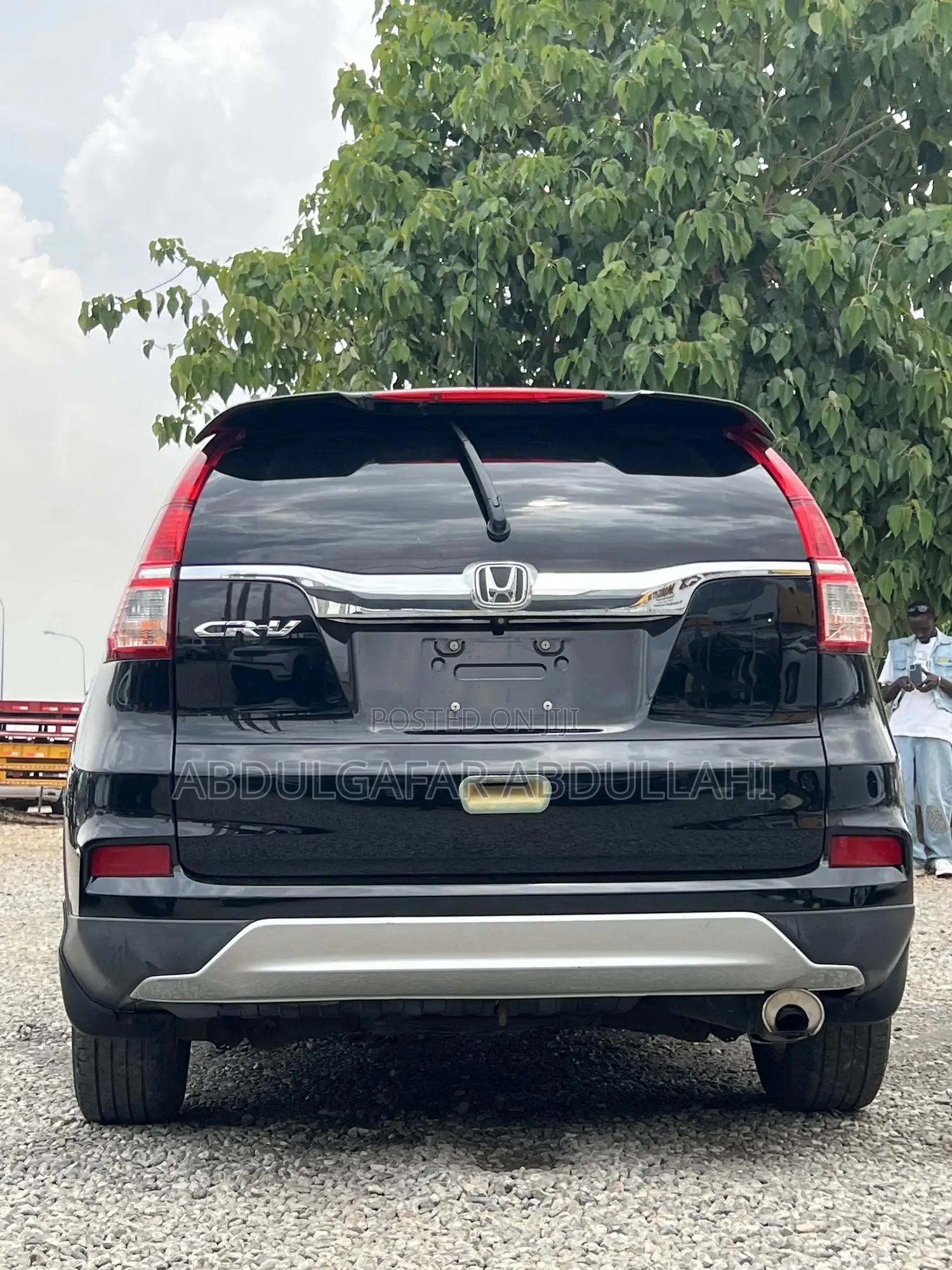 Honda CR-V EX-L 4dr SUV AWD (2.4L 4cyl CVT) 2015 Black