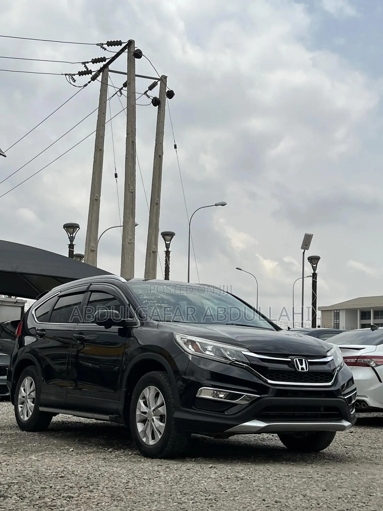 Honda CR-V EX-L 4dr SUV AWD (2.4L 4cyl CVT) 2015 Black