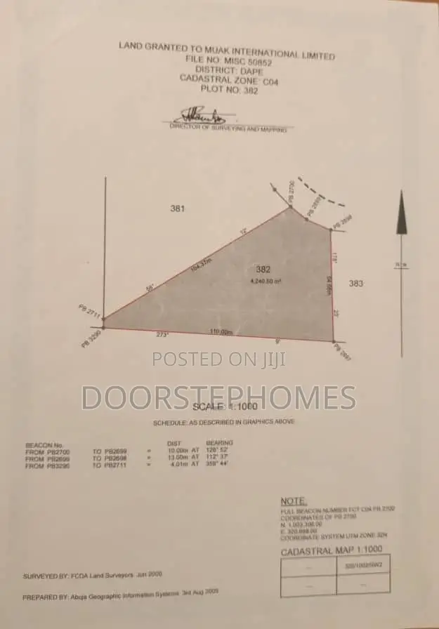 4240.50sqm Commercial Land for Sale in Dape