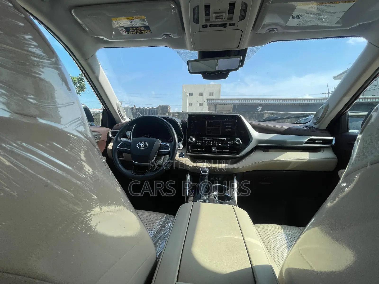 Toyota Highlander Platinum AWD 2020 Red