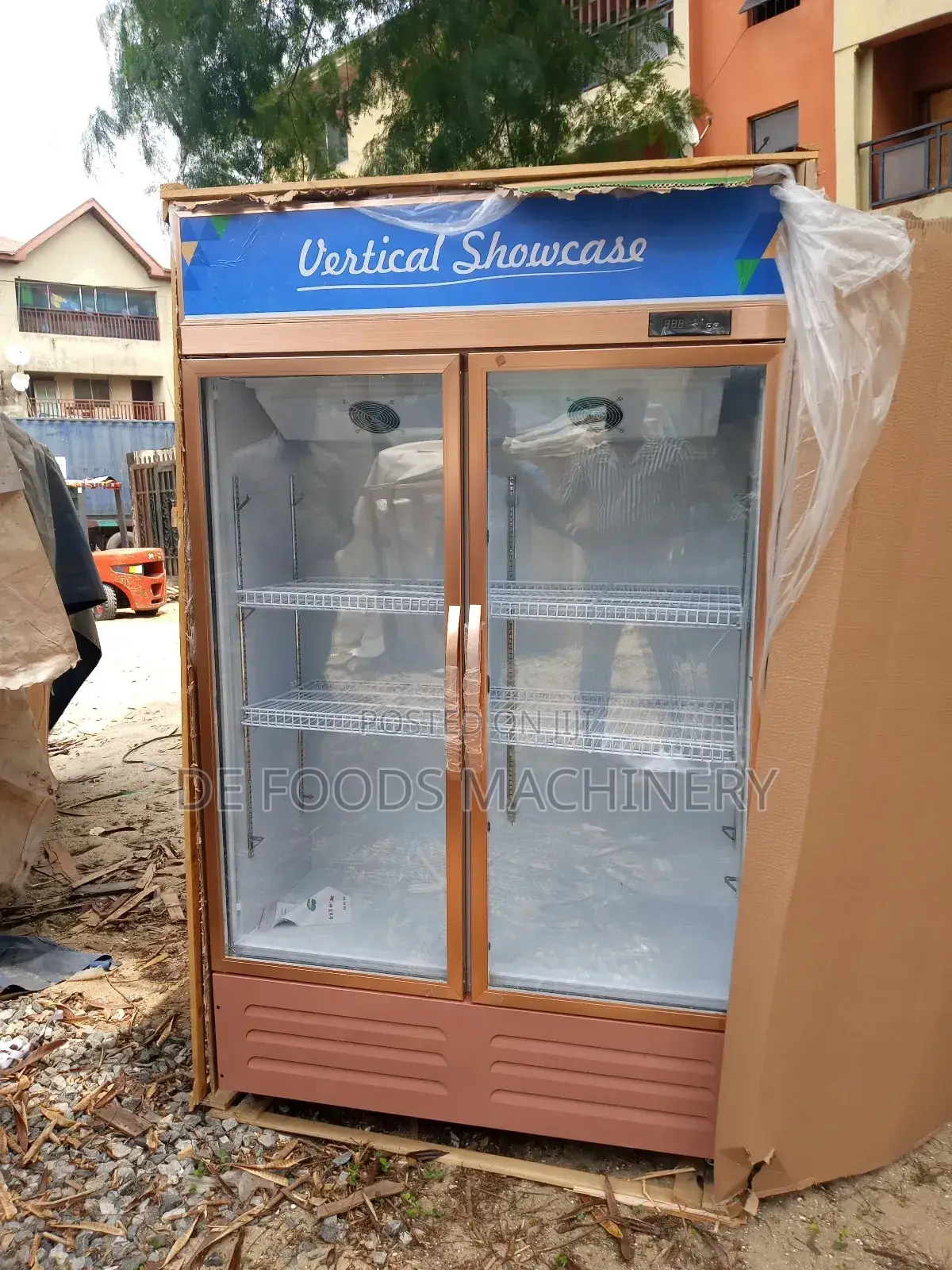 Industrial 2 Door Display Chiller