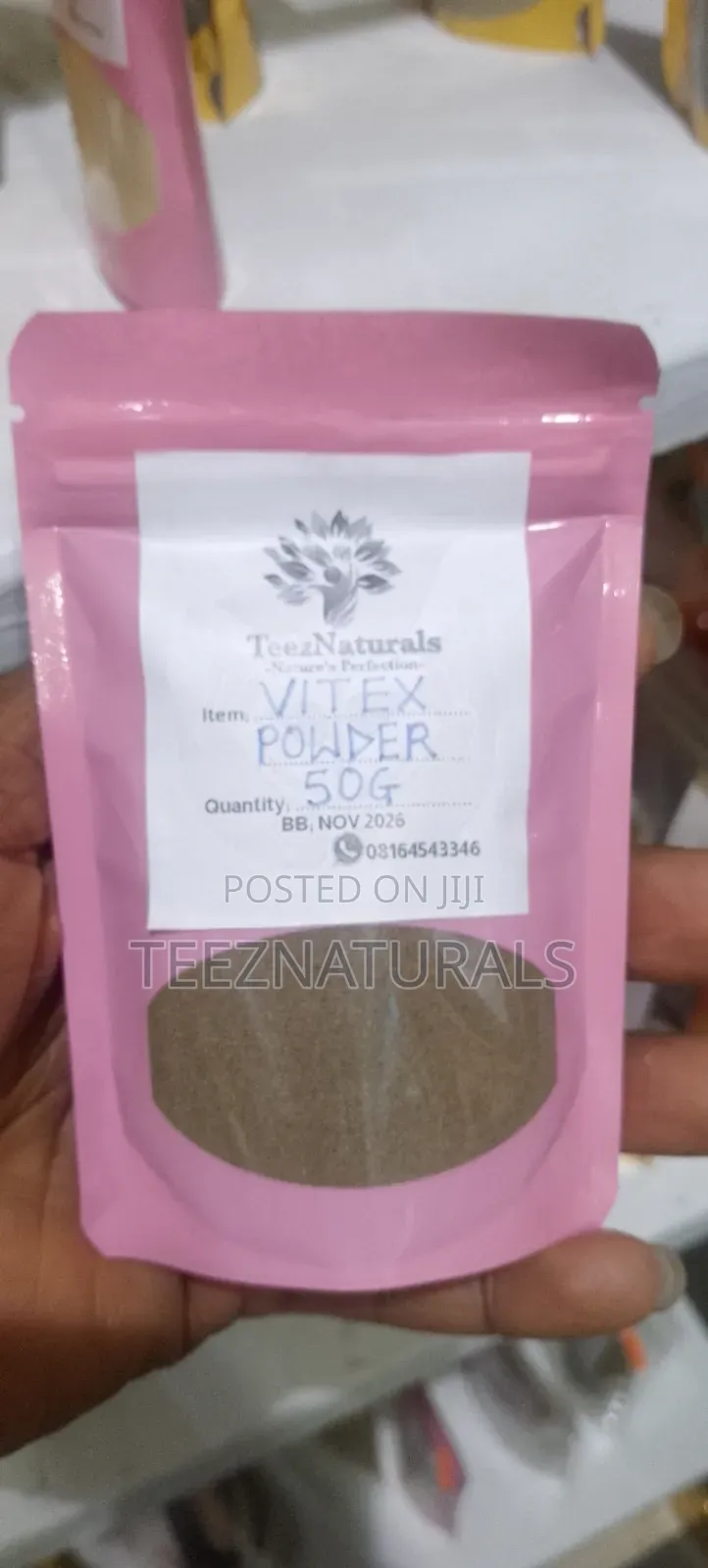 Vitex (Chasteberry) Seeds Powder 50g