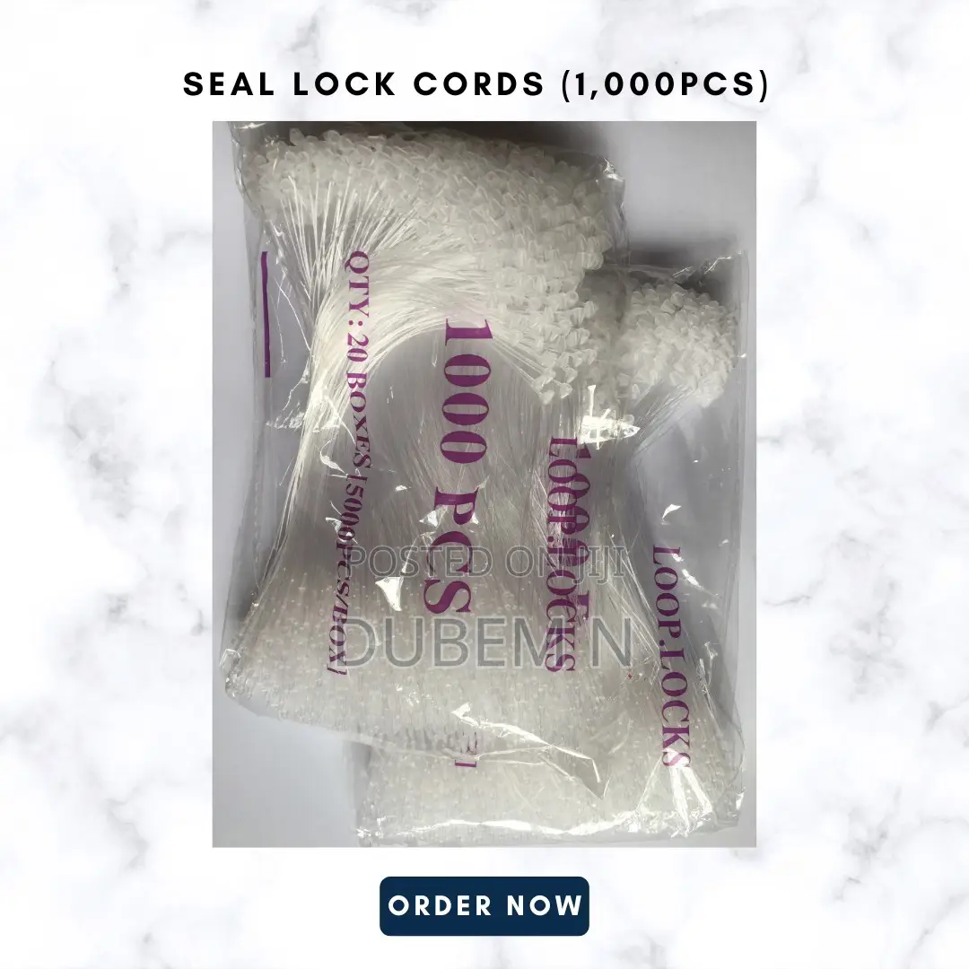 Plastic Seal Lock Cords (1,000pcs)
