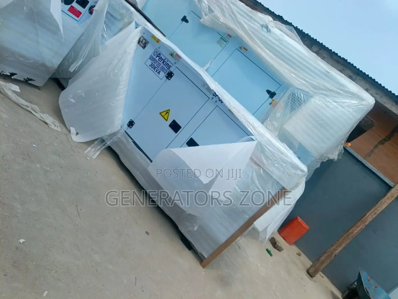 Perkins Sp-30 30kva Diesel Generator Covered System