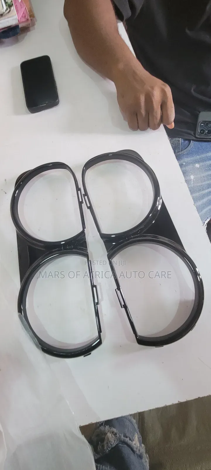 Headlights Chrome Dodge Challenger 2017-2020