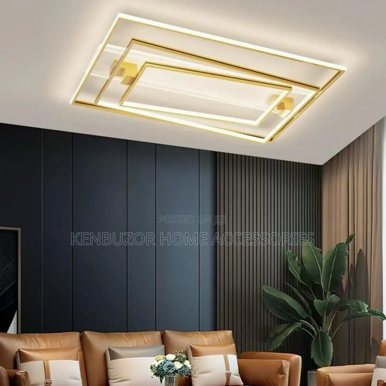 Gold Design Luxury Ceiling Fitting Flush Light