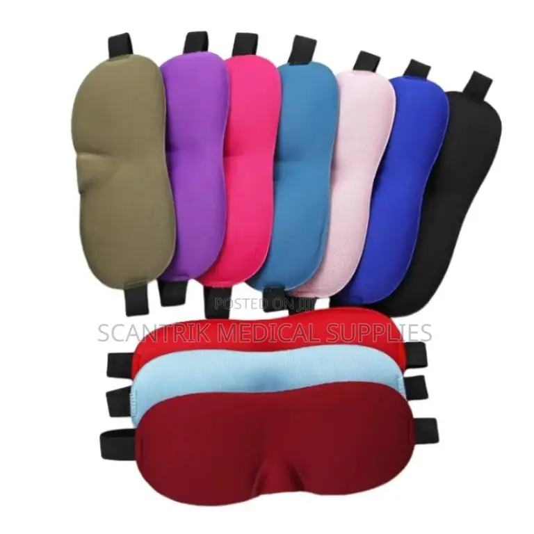 3d Sleep Eye Mask Pad for Complete Darkness and Comfort