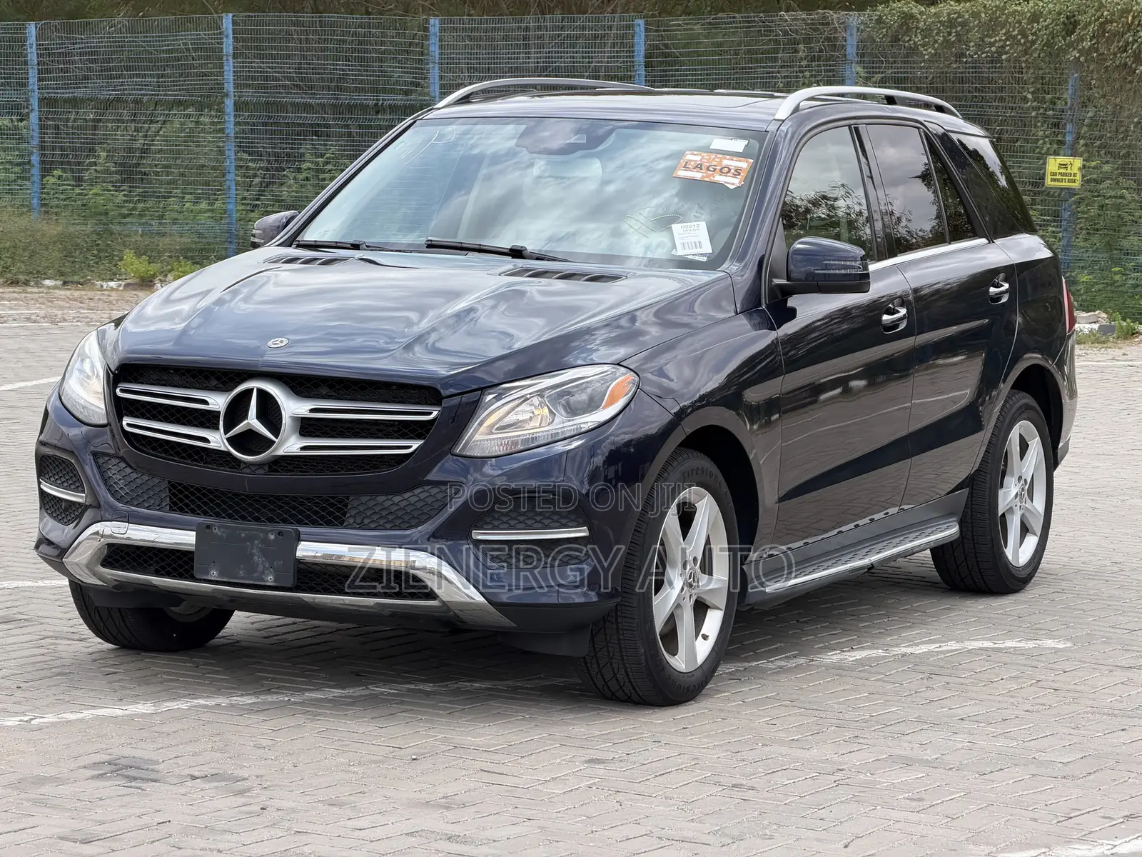 Mercedes-Benz GLE-Class GLE 350 2017 Blue