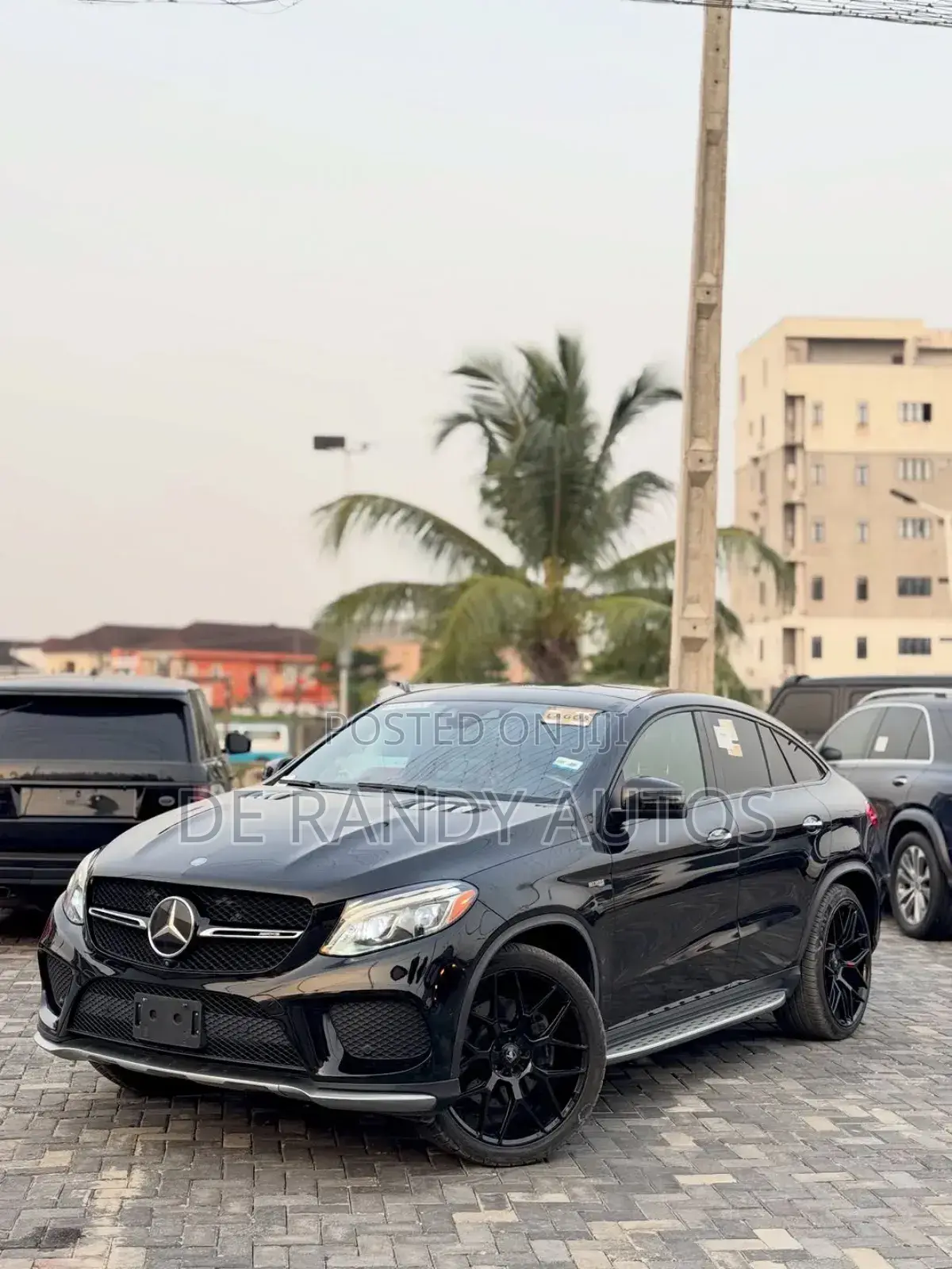 Mercedes-Benz GLE-Class AMG GLE 43 4MATIC 2017 Black