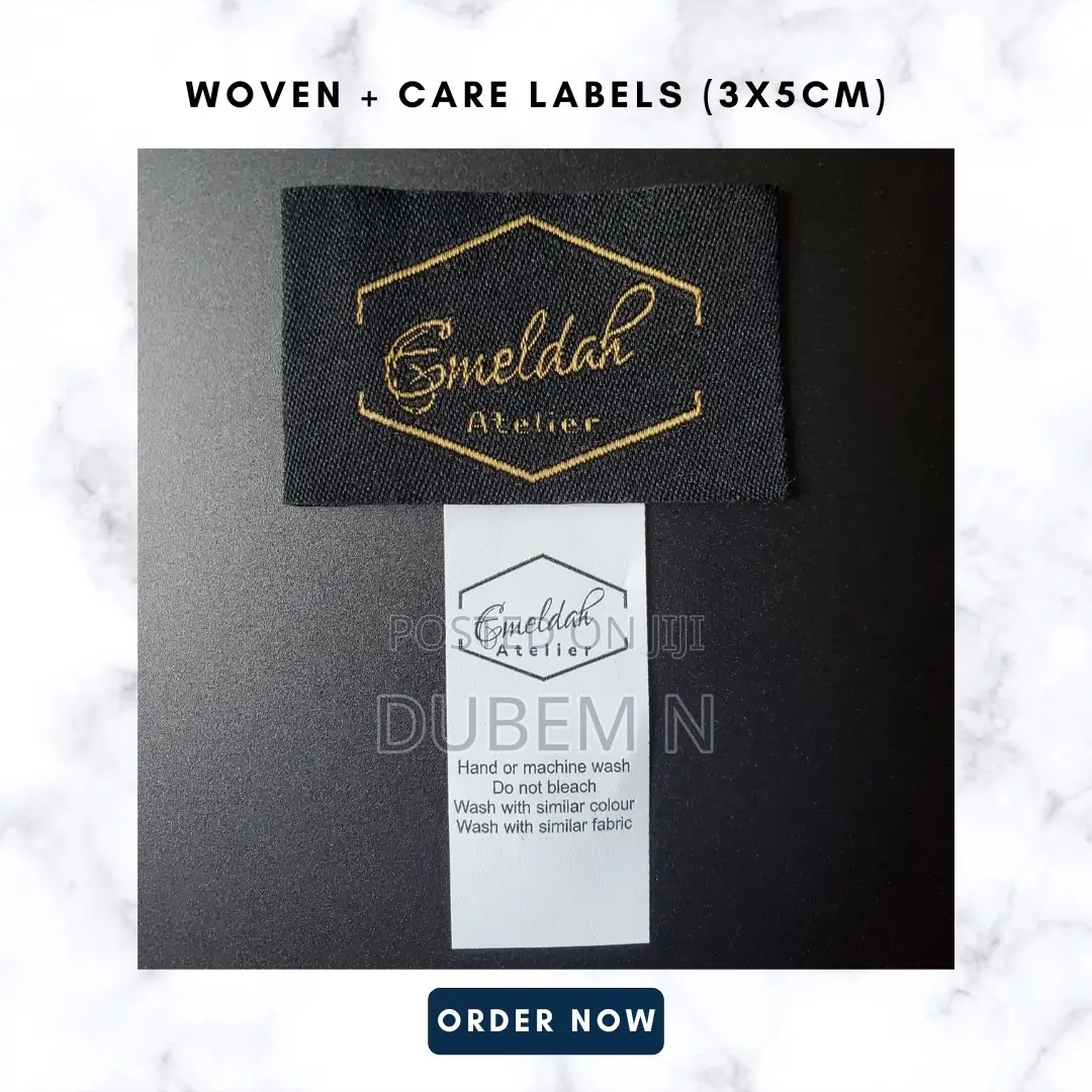 Woven Clothing Labels (1,000pcs)