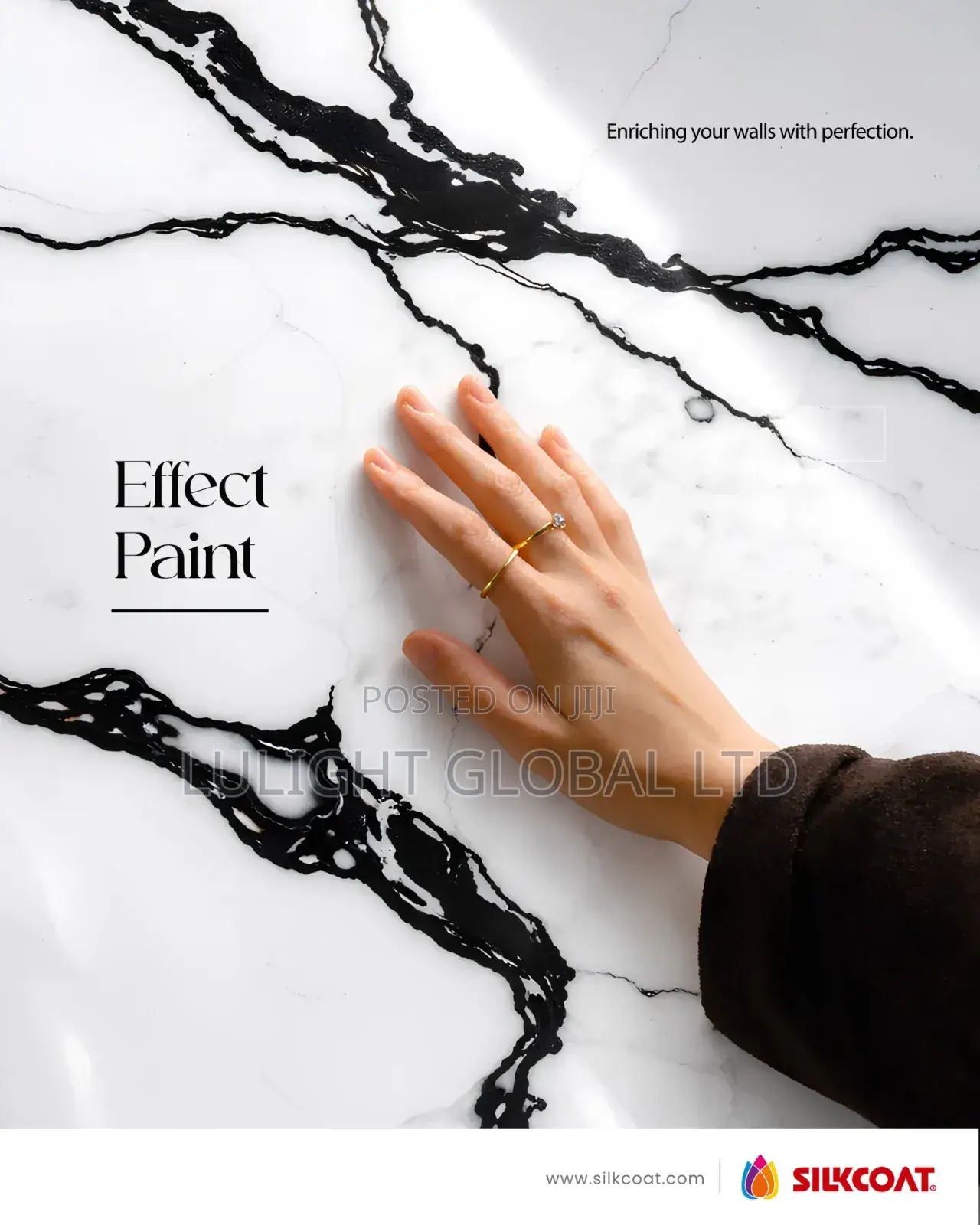 Stucco Marble Reflective Paint