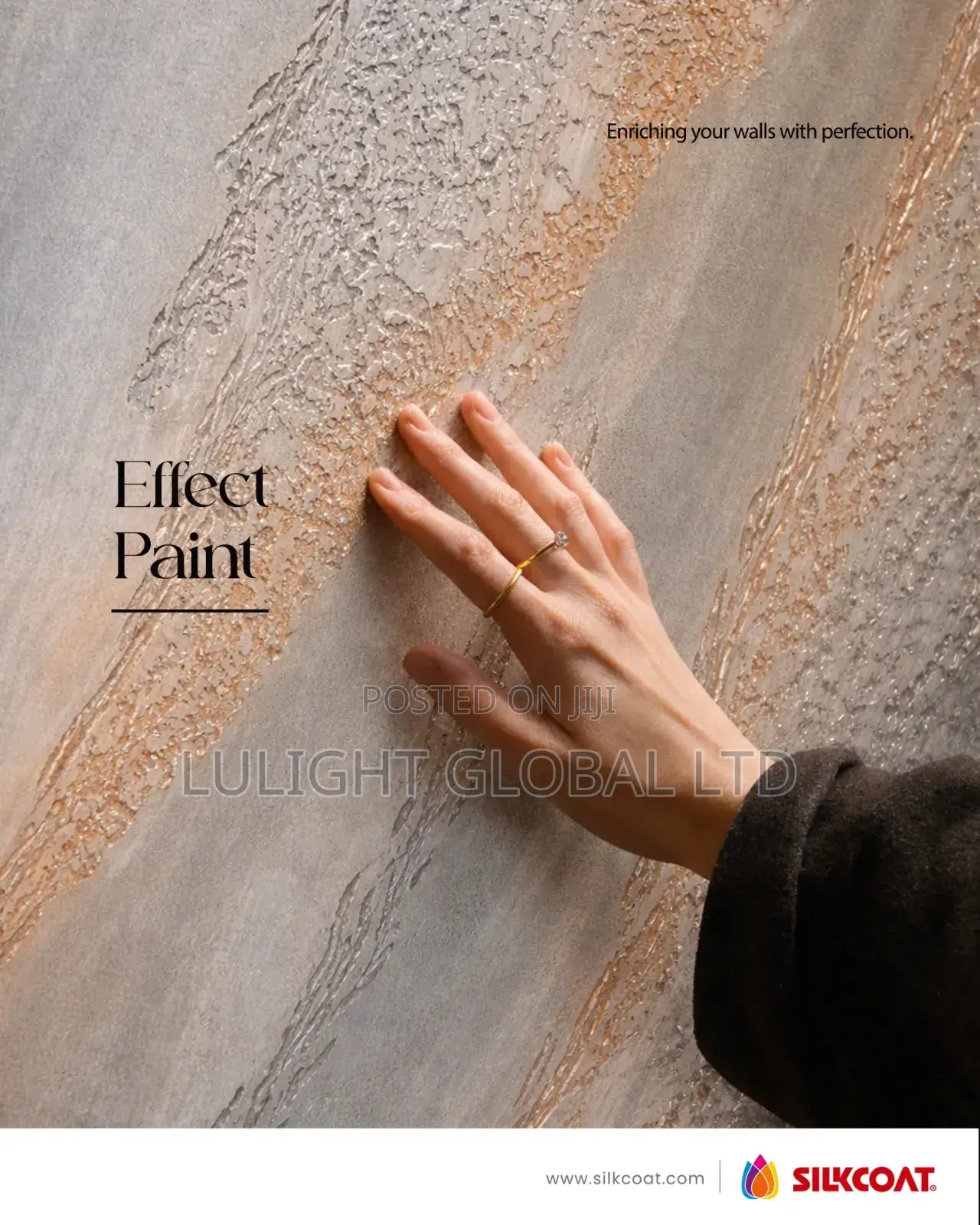 Stucco Marble Reflective Paint