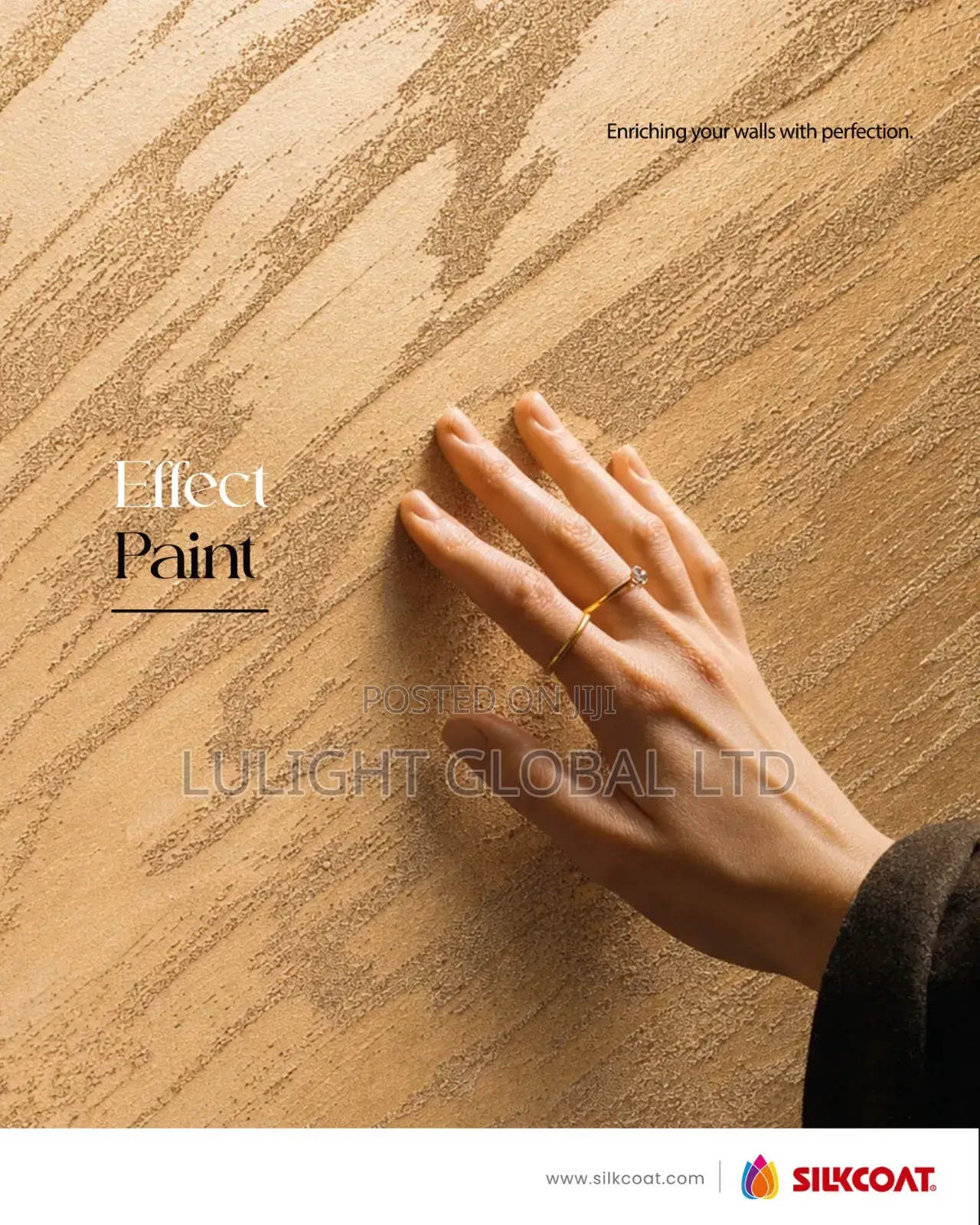 Stucco Marble Reflective Paint