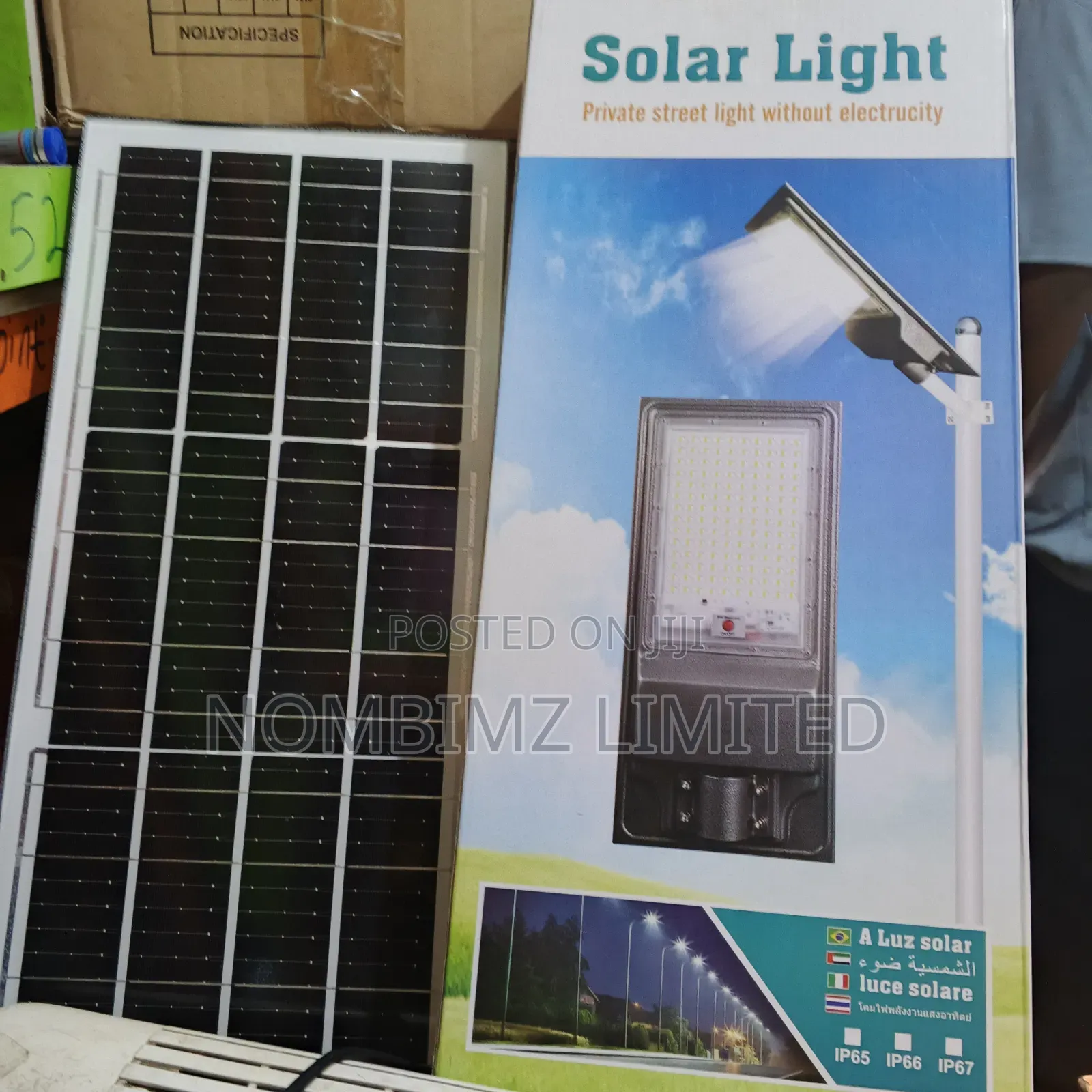 New 1000w U N Nombimz Industrial Solar Street Light New Design