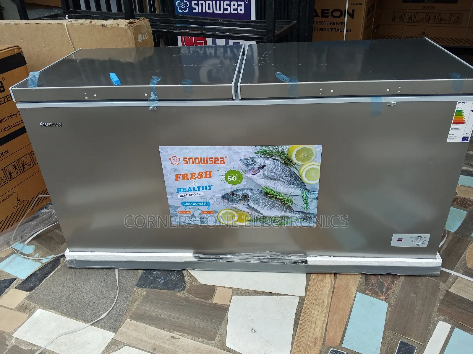 Snow Sea Deep Freezer 6ft Brand New