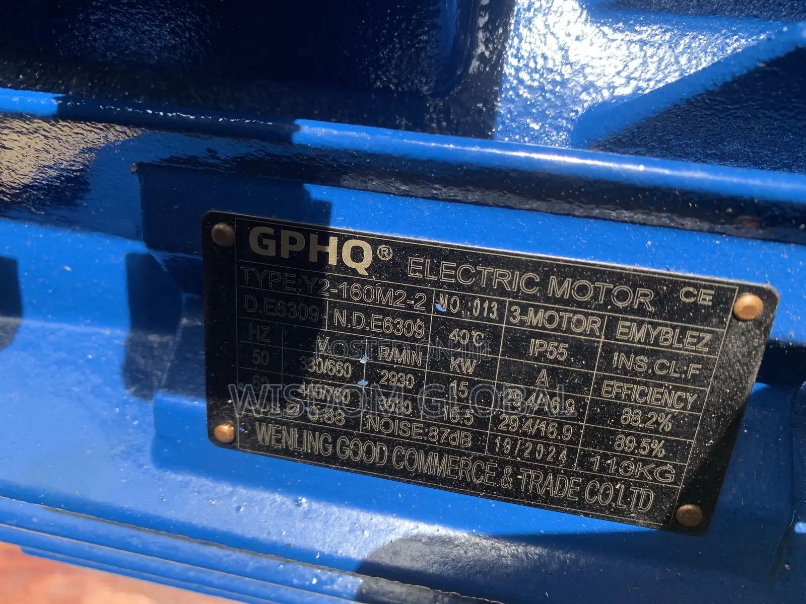 Original Electric Motor 20hp