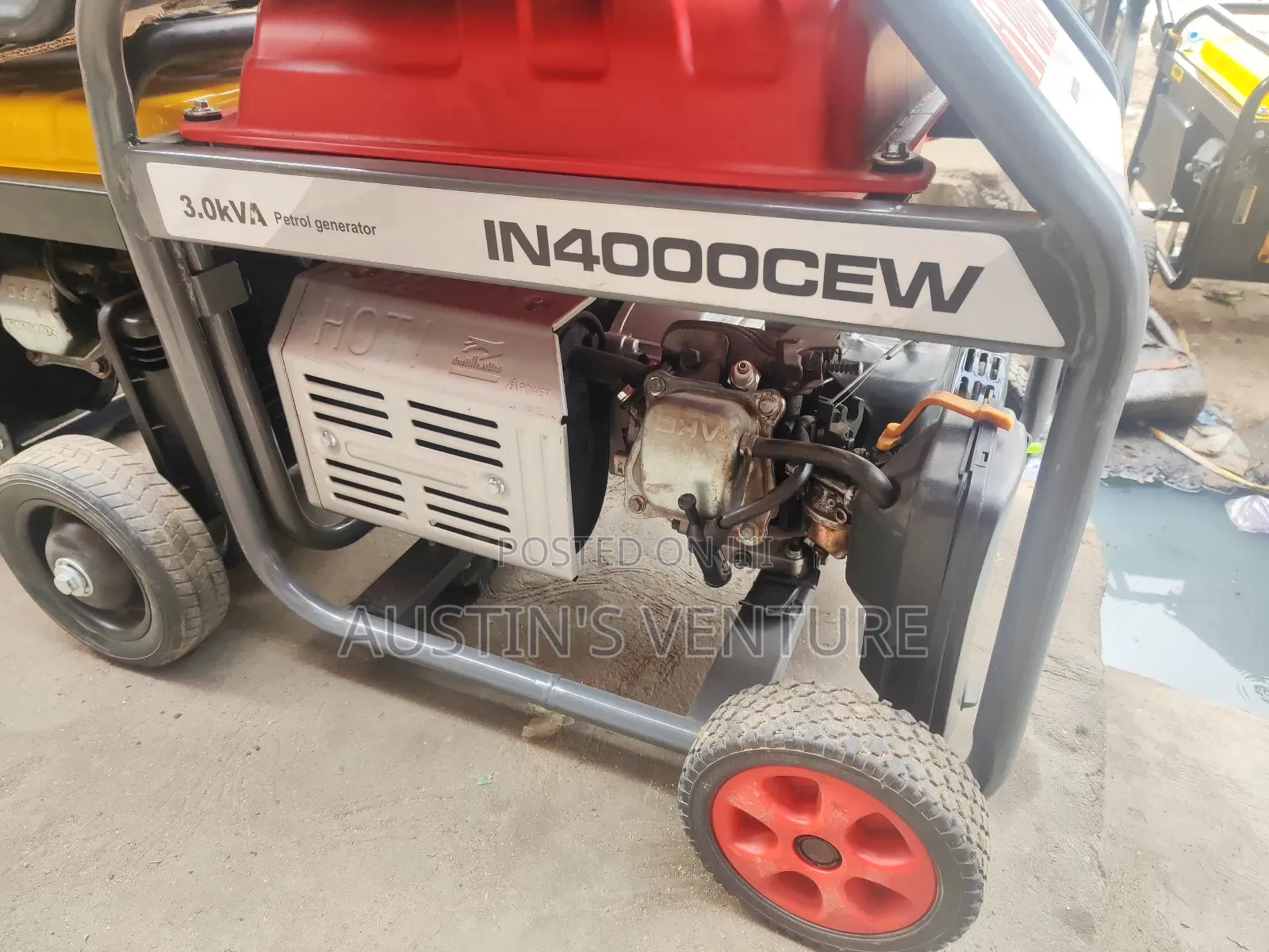 Used 3kva Longer Coil Hi Power Generator