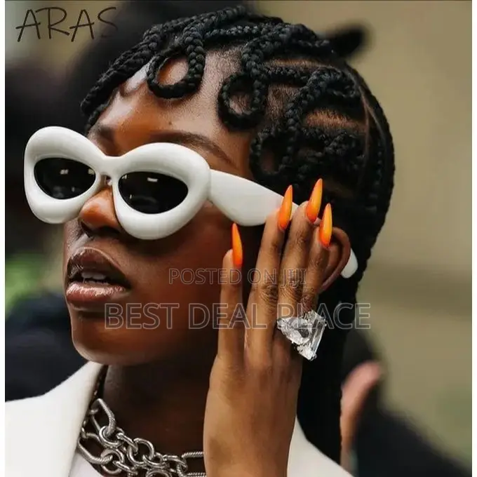 Candy Color Lip Shape Cat Eye Women Sunglasses